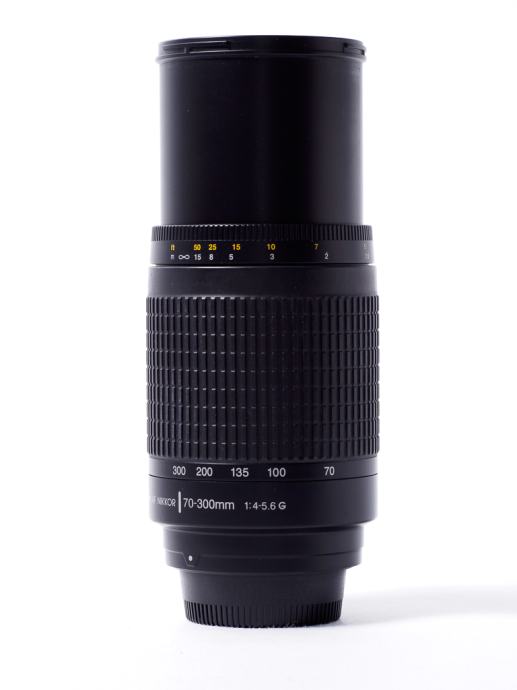 Nikon AF 70-300 1:4-5.6 G zoom objektiv (full frame FX)