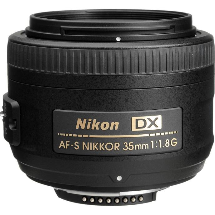 Nikon AF-S DX NIKKOR 35mm f/1.8G Lens with Auto Focus fo…