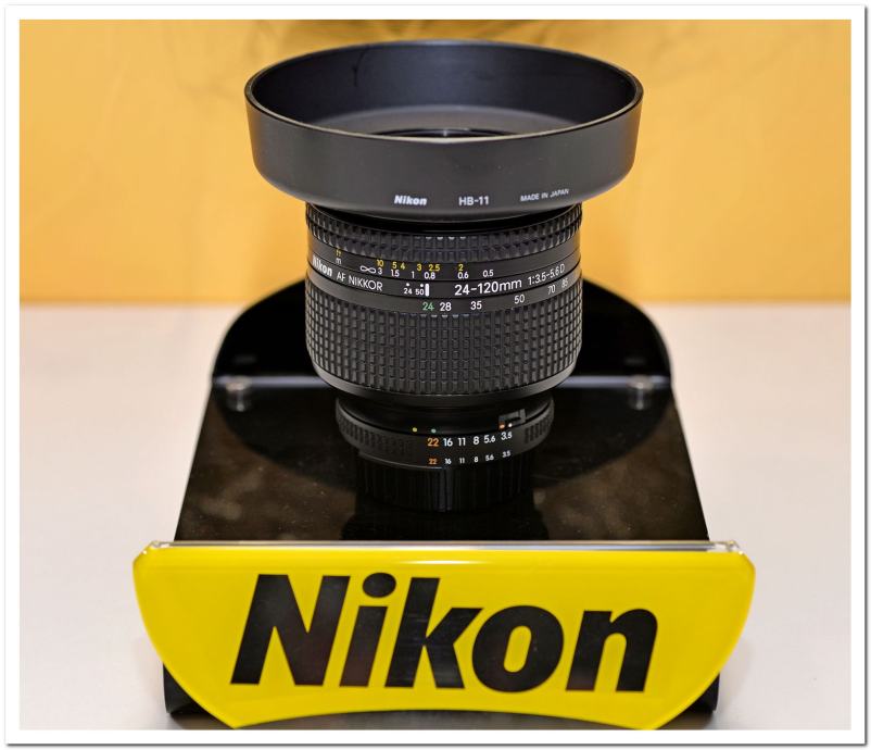 Nikon AF NIKKOR 24120 mm F3.55.6 D zoom objektiv FX DX 24 120
