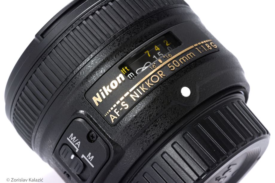 Nikon Nikkor 50 mm 1.8 G objektiv