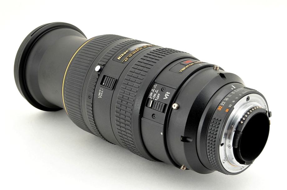 Nikon One Objectif Nikon AF VR-Nikkor 80-400mm F/4.5-5.6D ED - Occasion En Bon état Objectif Nikon 80-400mm Af Vr
