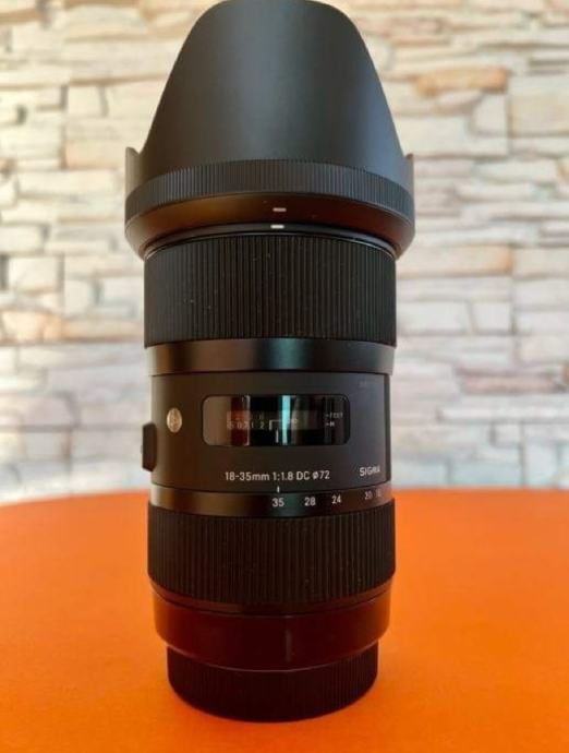 Sigma Art 18-35mm F/1.8 Monture Sony A – Objectif Zoom Pour Reflex APS-C – Occasion état Impeccable