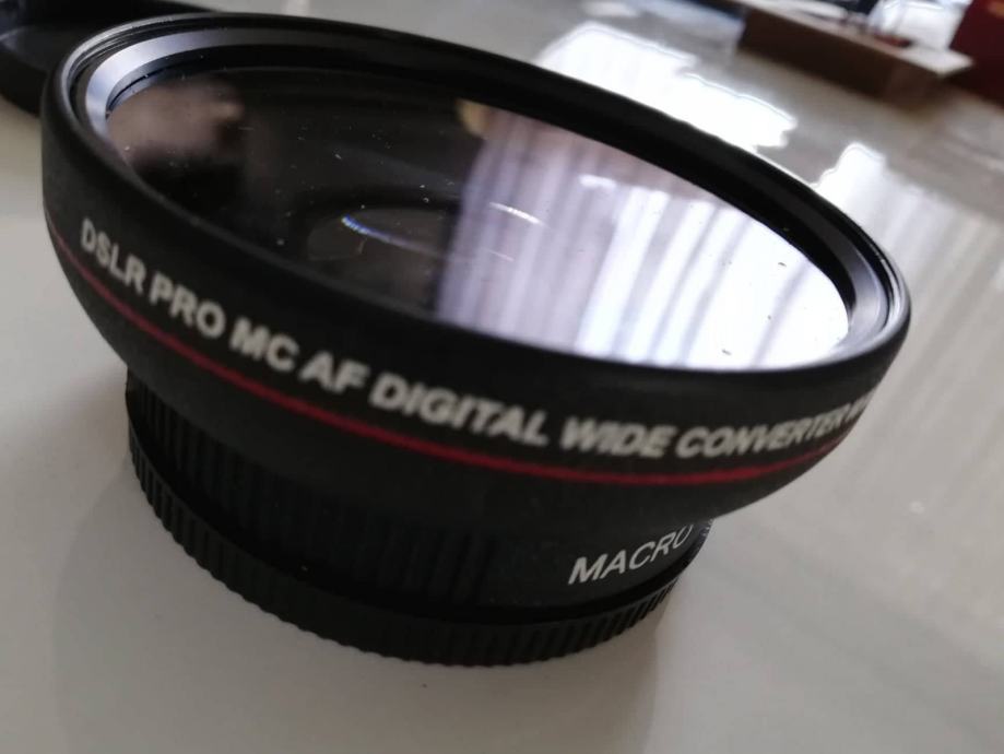 Objectif Macro Bower Pro Digital HD 0.5x Pour Appareil Photo Canon - Focale 0.42X58mm - Occasion