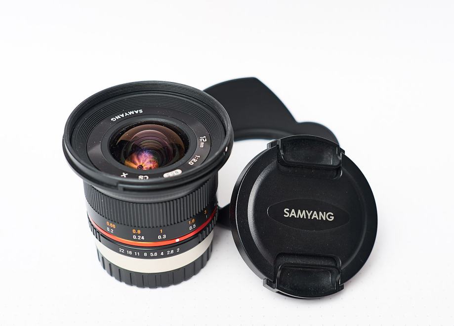 Samyang 12mm F2.0 Fuji X-Mount (s garancijom)