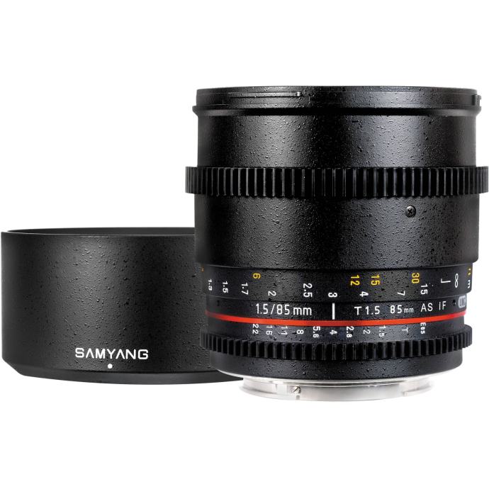 Samyang 85mm T1.5 Cine Lens (nikon mount)