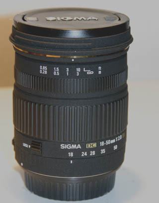 Sigma 18-50 2,8 Canon mount