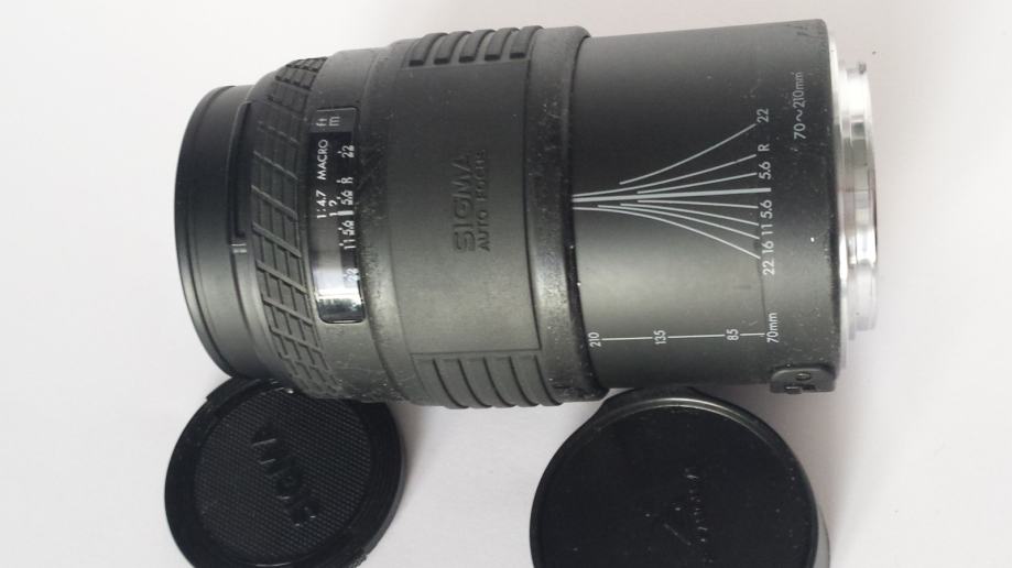 Canon objektiv Sigma 70 - 210 za Canon 500D, 550D, 600D, 650D, 700D