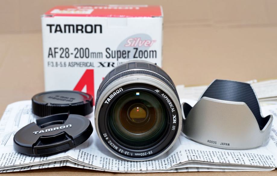 Objectif Tamron AF 28-200 Mm F/3,8-5,6 LD Aspherical Pour Nikon – Occasion, état Correct