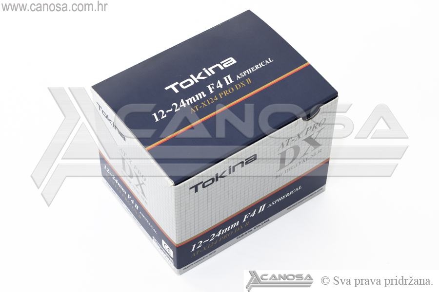 Tokina AT-X124 PRO DX II 12-24mm f/4 F4.0 II NOVO JAMSTVO