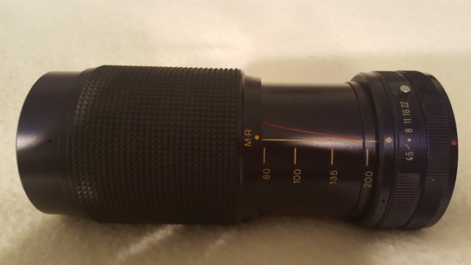 Objectif Foca 80-200 Mm F/4.5 Macro Pour Pentax K - Monture Manuelle - Neuf