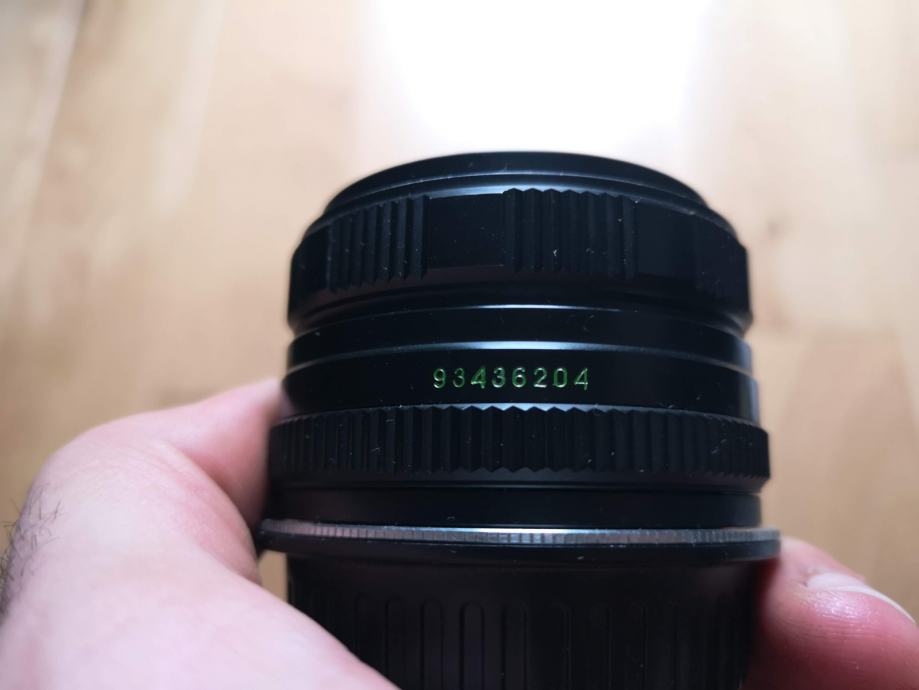 Zenit 58mm Helios 44M7 (canon ili nikon mount adapter)