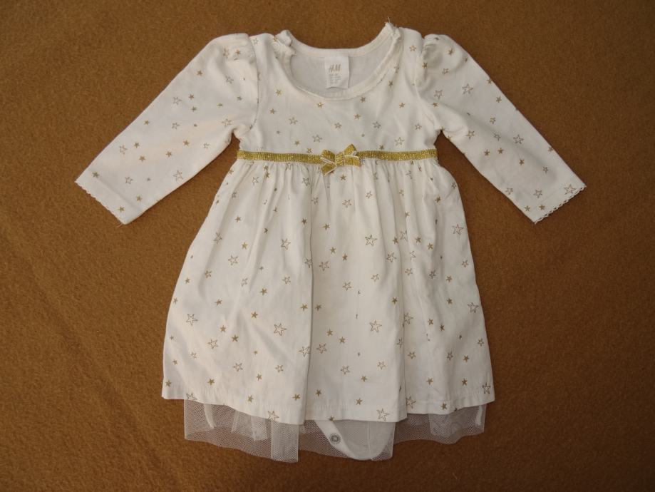 Haljina, body haljinica za bebu H&M vel.68