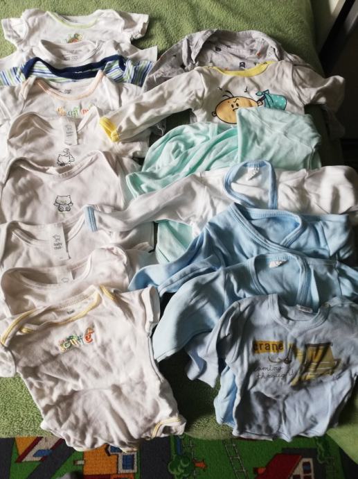 Odjeca za bebe velicine 50 do 68