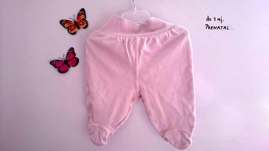 Prenatal roze hlače za bebe