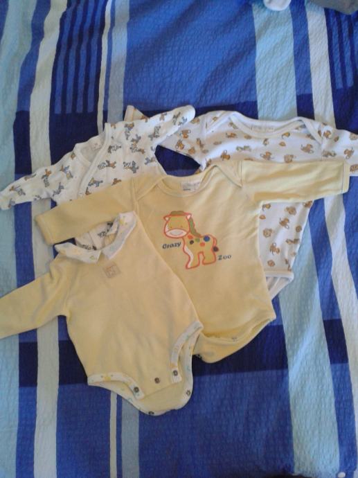 odjeca za bebe od 0 mjeseci do 2 godine