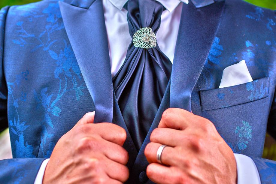 PERRIN Talijansko odijelo za vjenčanje | vuna sa uzorkom | LIMITIRANO