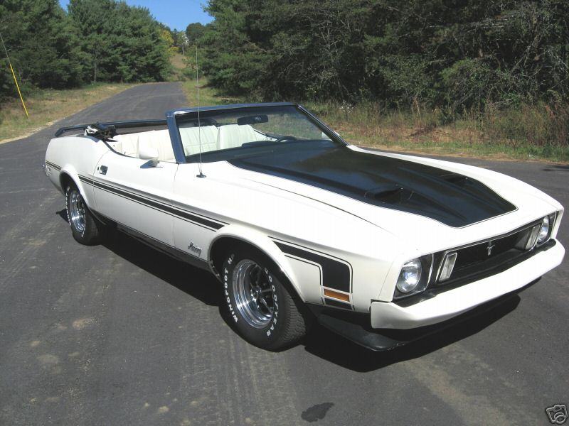 1973 Ford Mustang kabriolet