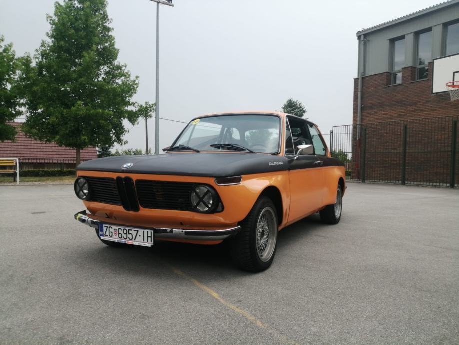 BMW 2002 ALPINA TRKAĆA FIA HOMOLOGACIJA 1971 GODINA