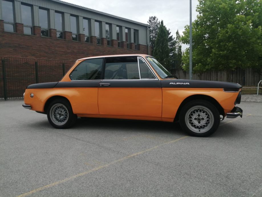 BMW 2002 ALPINA TRKAĆA FIA HOMOLOGACIJA 1971 GODINA
