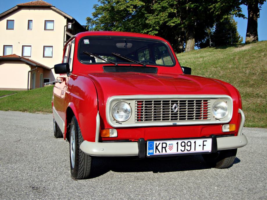 Renault 4 GTL - 1991. **TOP STANJE**, 30 godina - **TITULA OLDTIMERA**