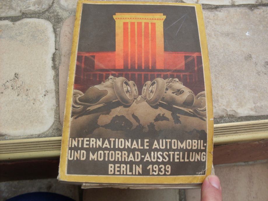 Timbre Allemagne 1939 - Salon De L'Automobile Berlin Avec Surimpression Nürburgring-Rennen - Occasion