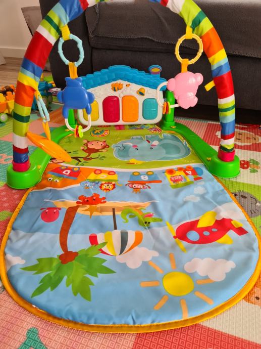 Baby gym piano fitness