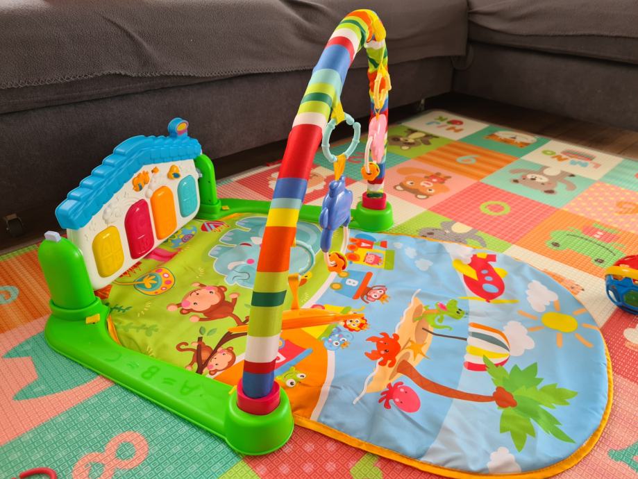Baby gym piano fitness