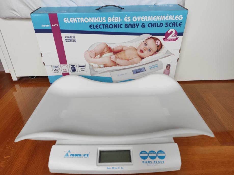 Digitalna vaga za bebe i djecu Momert