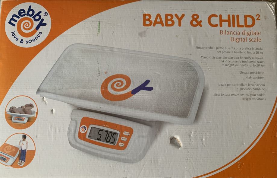 MEBBY digitalna vaga za bebe i djecu