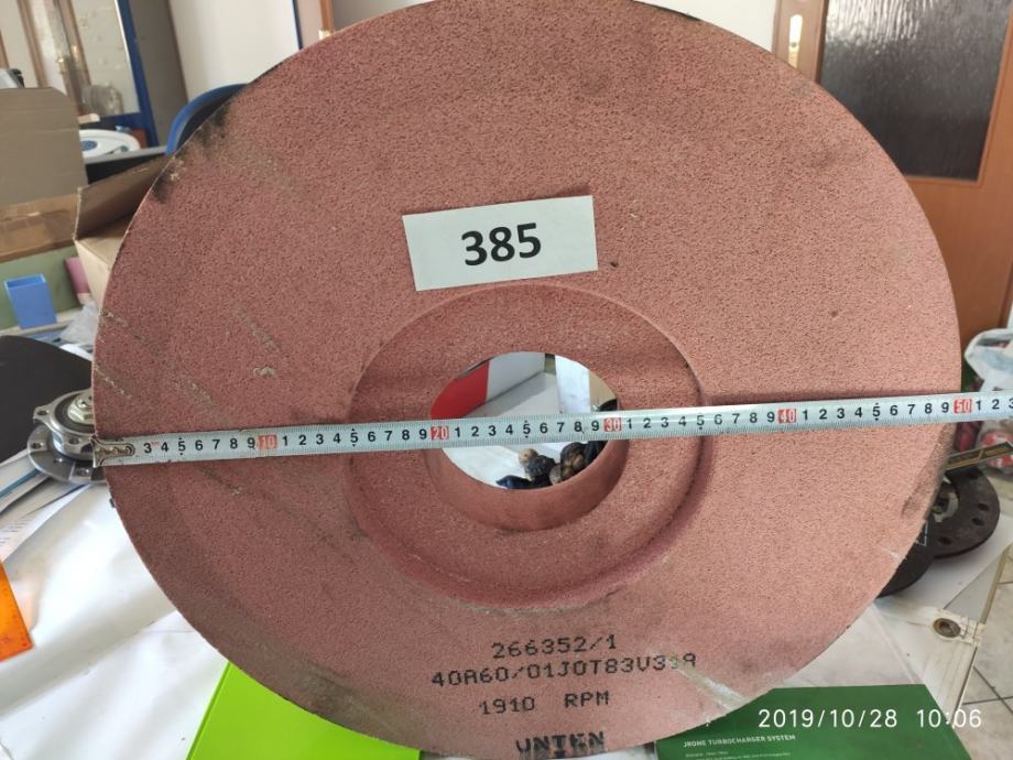 Brusna ploča promjer 500 mm, debljine 70 mm, Njemačka kvaliteta