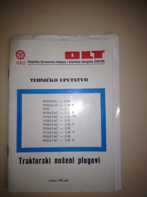 Plug Posavac Trobrazni plug OLT Posavac 3.35 14