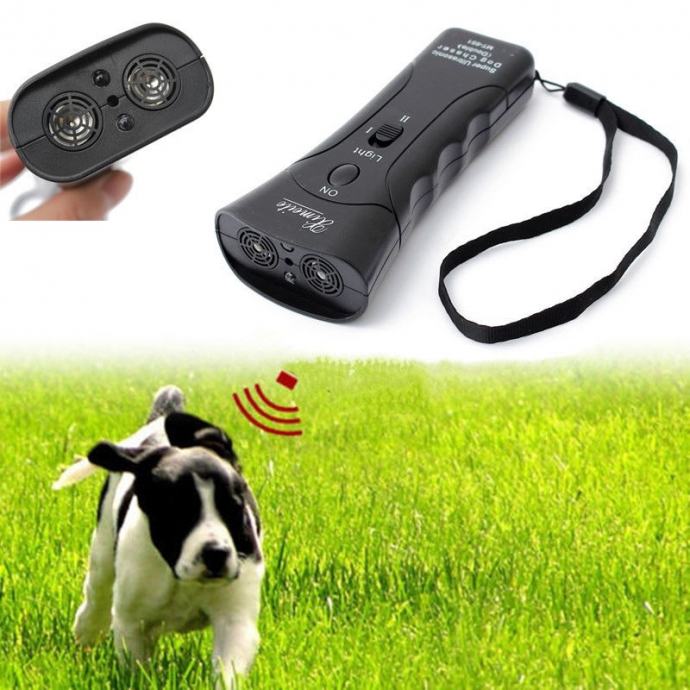 Rastjerivač mačaka, pasa, ptica - ultrazvučni ručni  + baterija