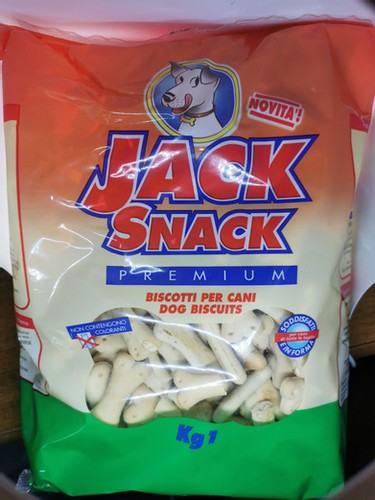 Jack snack poslatice za pse 1 kg