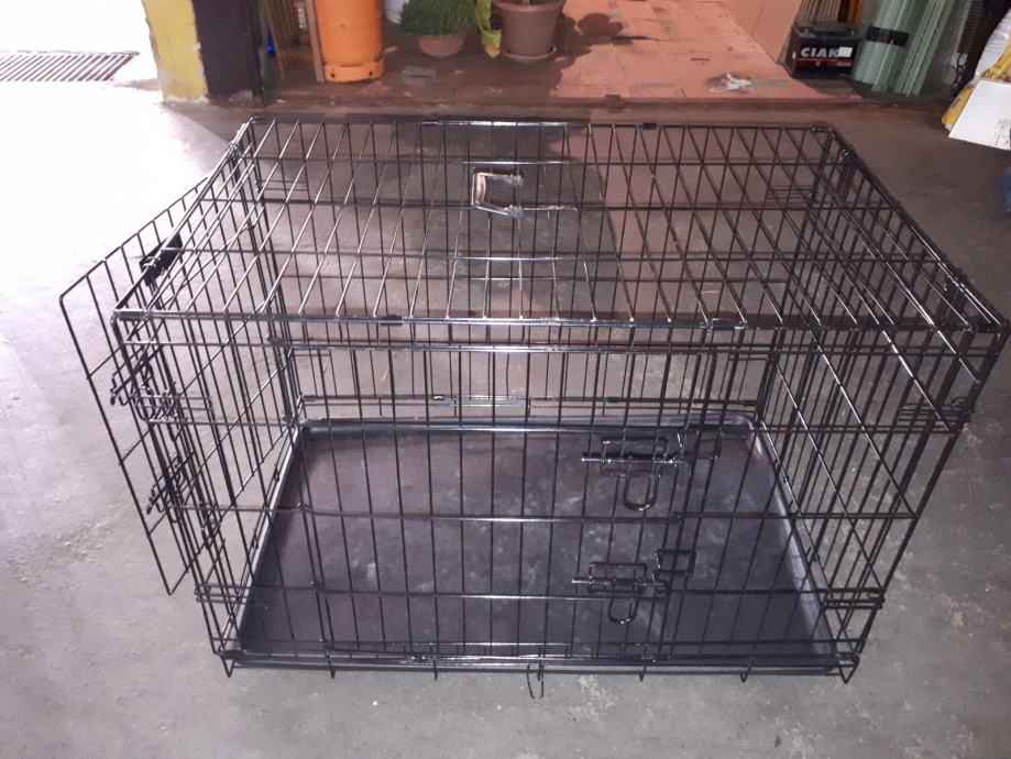 Transportni kavez za pse s dvoje vrata