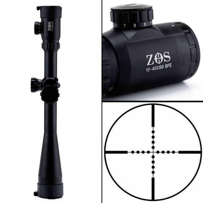 optika ZOS 10-40x50 E-SF Mil-dot