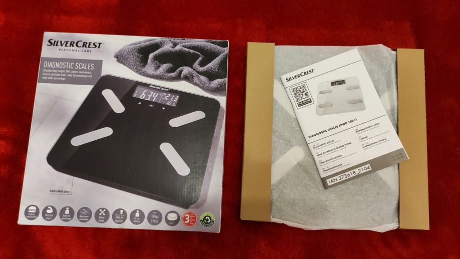 Silvercrest Personal Care Osobna dijagnosticka vaga