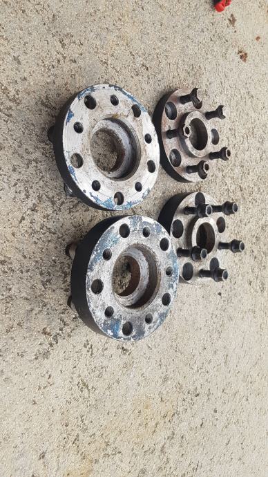 2 Dischi Adattatore Cerchio Foro 5x100 Su 5x130 Tutti VAG Modelli Con Nlb 57,1 - Foto 5