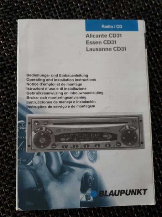 Auto radio cd - Blaupunkt Lausanne CD31