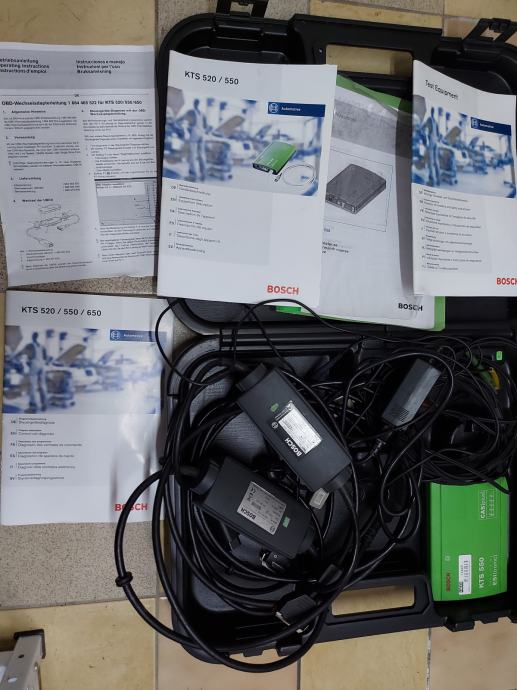 BOSCH KTS 500 FULL SET AVTO DIAGNOSTIKA