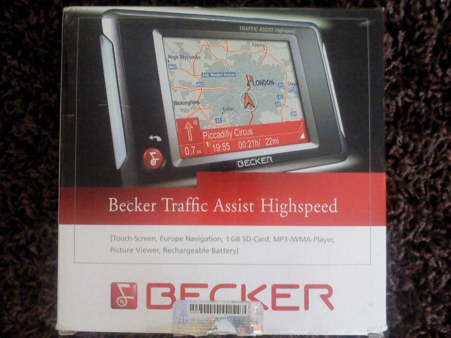 Navigacija BECKER Traffic Assist Highspeed