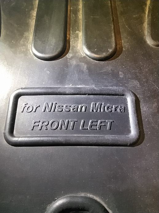 Nissan Micra original gumeni tepisi (za modele od 2003