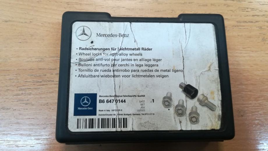 Sigurnosni vijci kotača za Mercedes