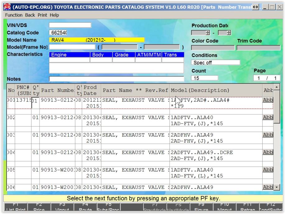 toyota epc group code toyota epc group code