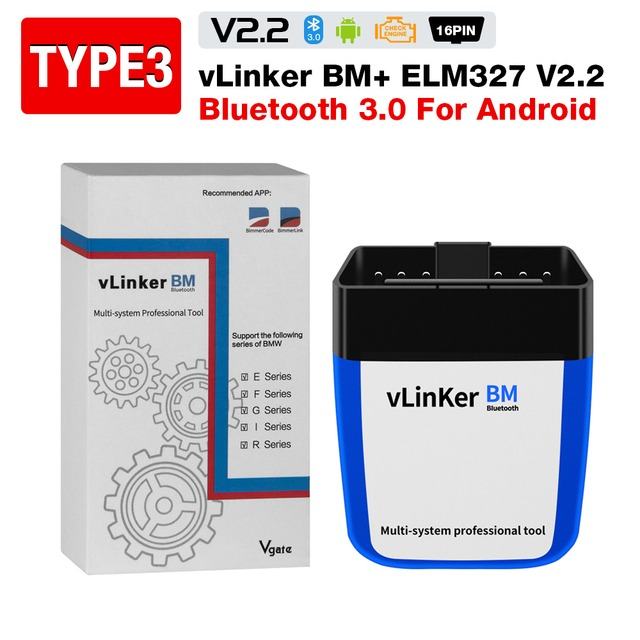 Vgare Vlinker BM dijagnostika za Android BT3.0 - NOVO!