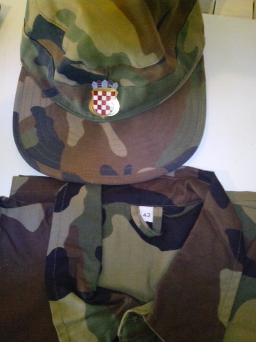 Vojna odjeća - Kapa sa hrvatskim grbom