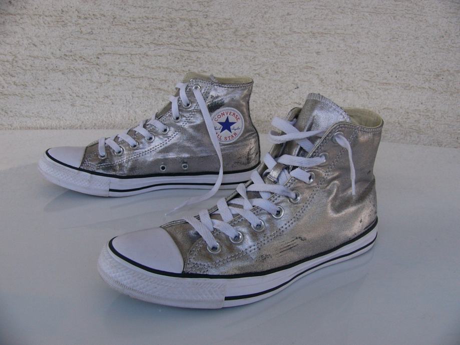 Converse ALL STAR srebrne tenisice br. 42