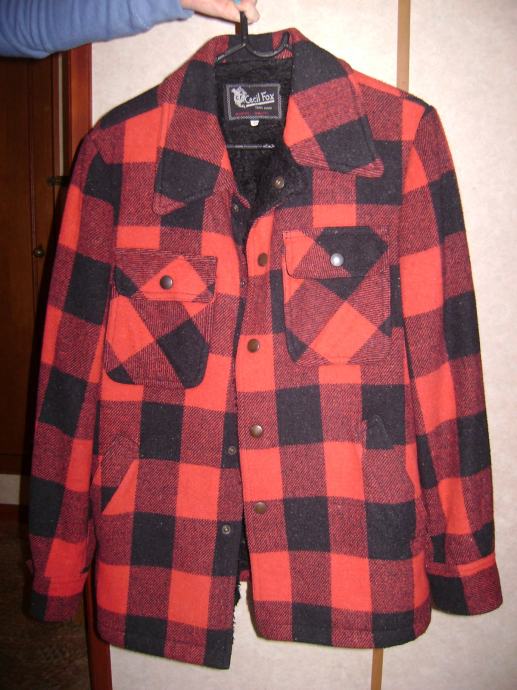 ORIGINAL JAKNA ZA DRVOSJEČE CECIL FOX CANADA LUMBER JACKET CANADIAN RR