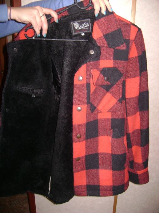 ORIGINAL JAKNA ZA DRVOSJEČE CECIL FOX CANADA LUMBER JACKET CANADIAN RR