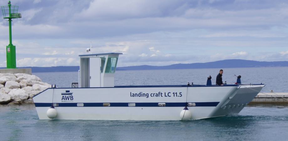 Aluminijski landing craft LC 11.5