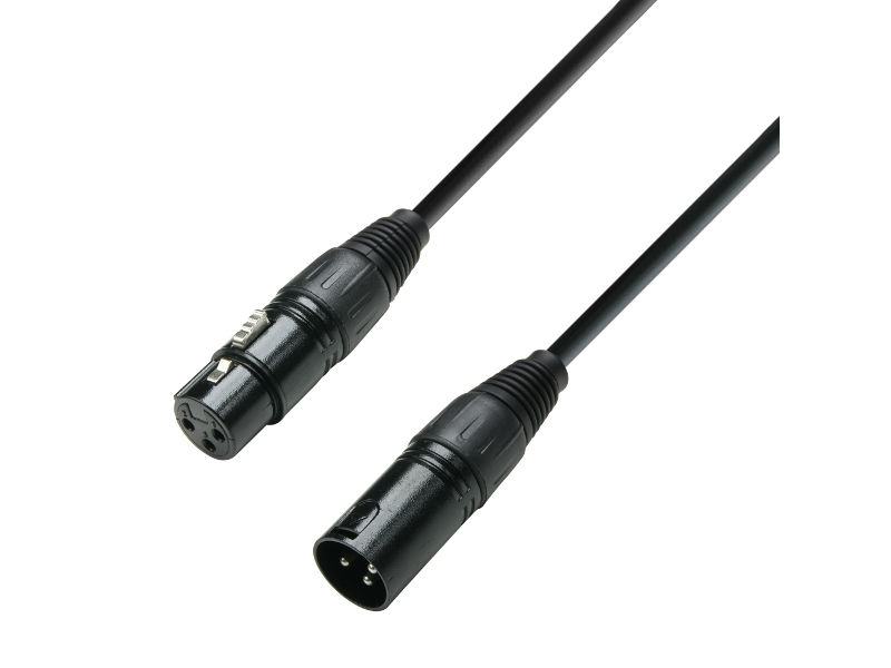 [K3DMF0600] Gotovi kabel DMX XLR M na XLR Ž 6m - Adam Hall